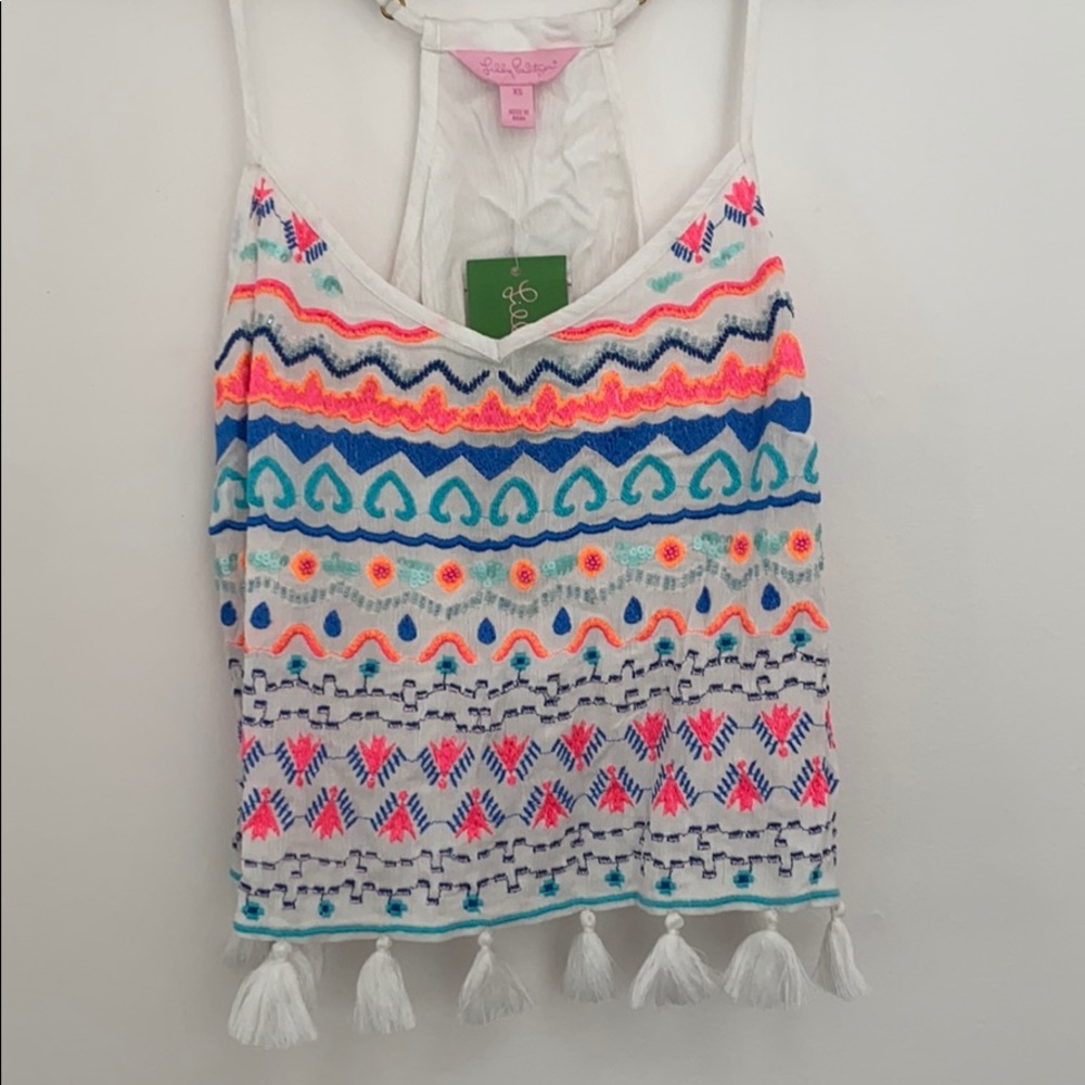Lily Pulitzer Katen crop top